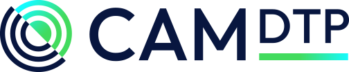 The CAM DTP logo.