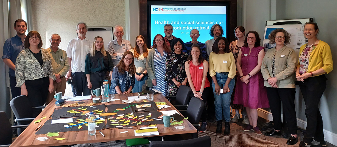 Researchers at a two-day NCRM-led retreat that explored the interface of health and social sciences research