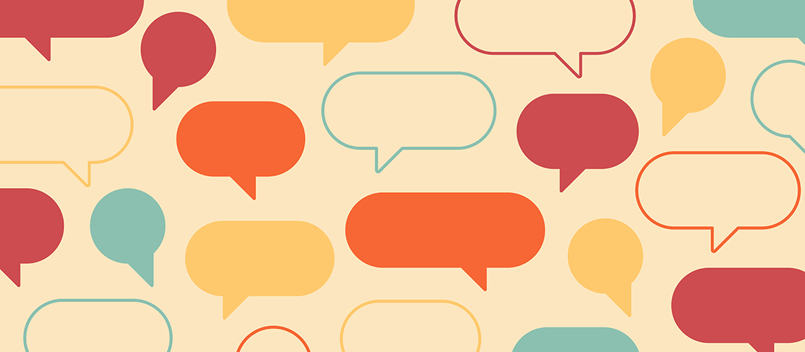 Speech bubbles