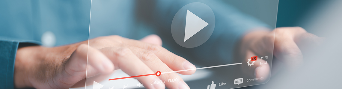 A person using a laptop