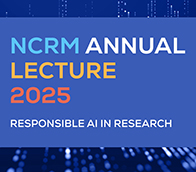 The NCRM Annual Lecture 2025 logo