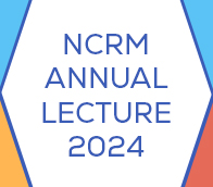 The logo for the NCRM Annual Lecture 2024 The logo for the NCRM Annual Lecture 2024
